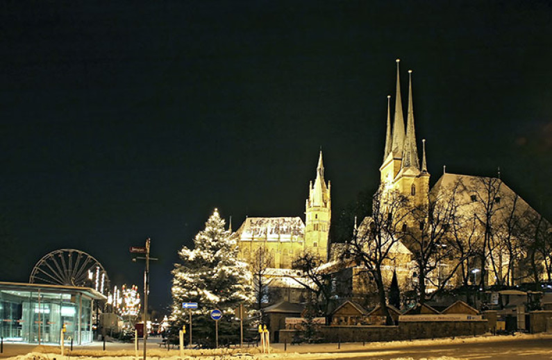Der Dom von Erfurt