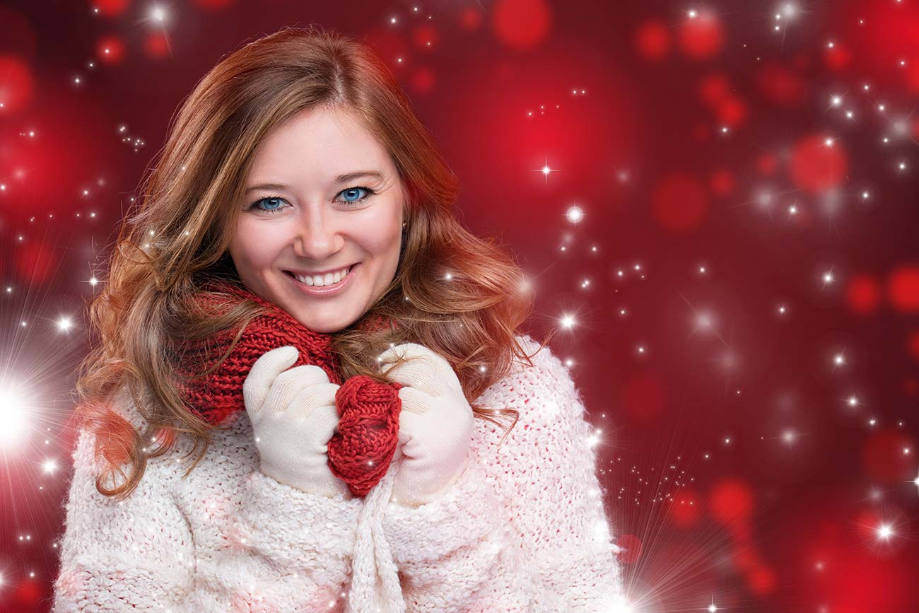 frau-weihnachten
